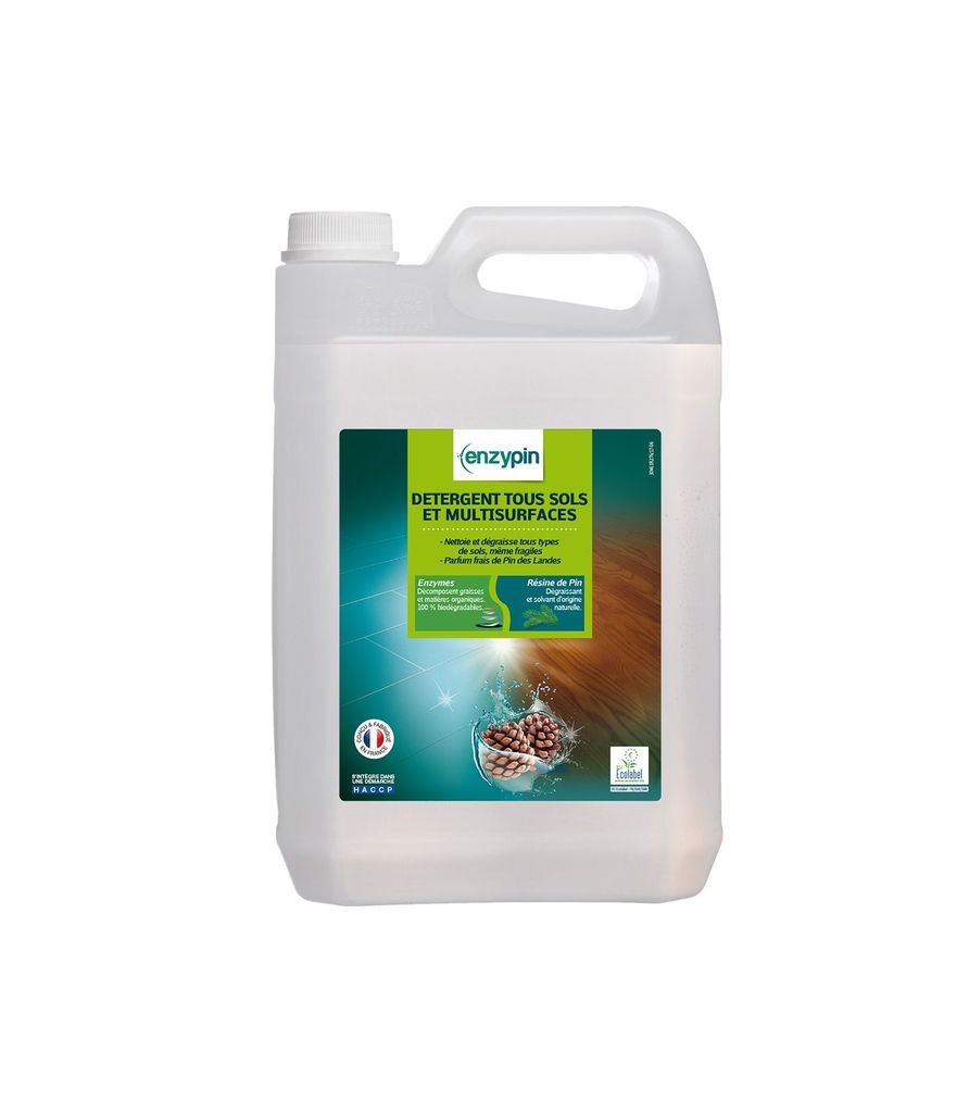 ENZYPIN DETERGENT TOUS SOLS ET MULTISURFACES 5L