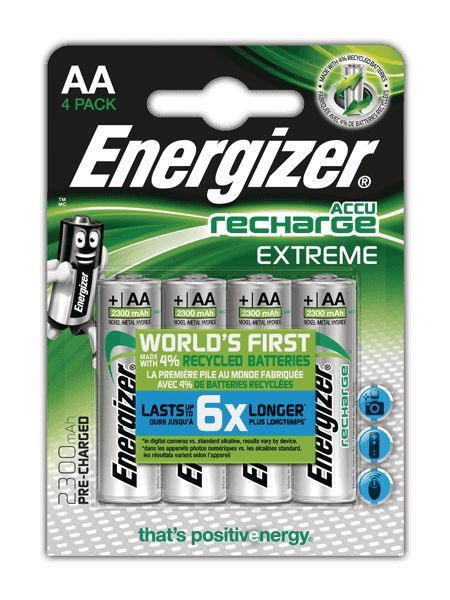 Pile Rechargeable LR6 (AA) x4