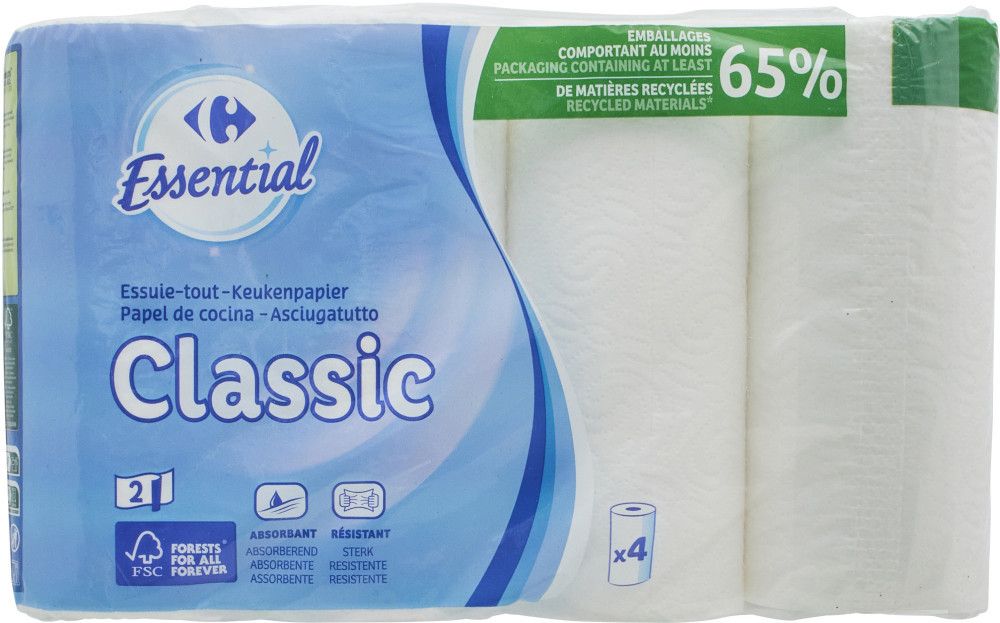 Essuie-tout blanc RLX