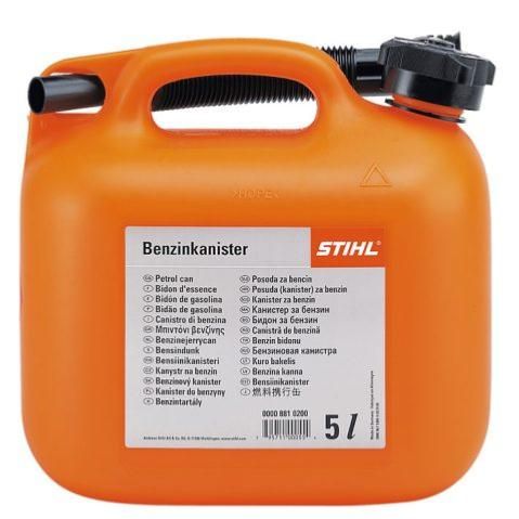 Bidon Essence 5L - Transparence + Bec Auto
