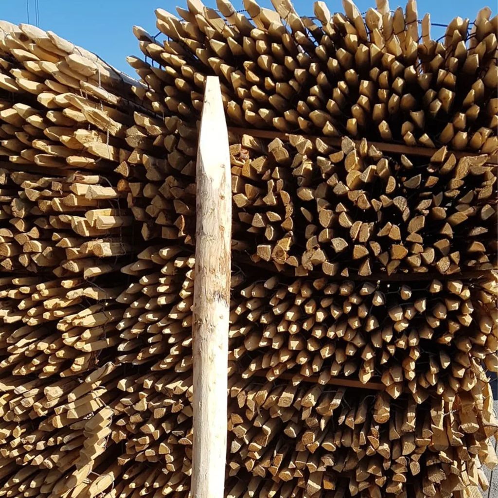 Tuteurs Chataignier Ronds Ø 8/10 cm x 2,50 m