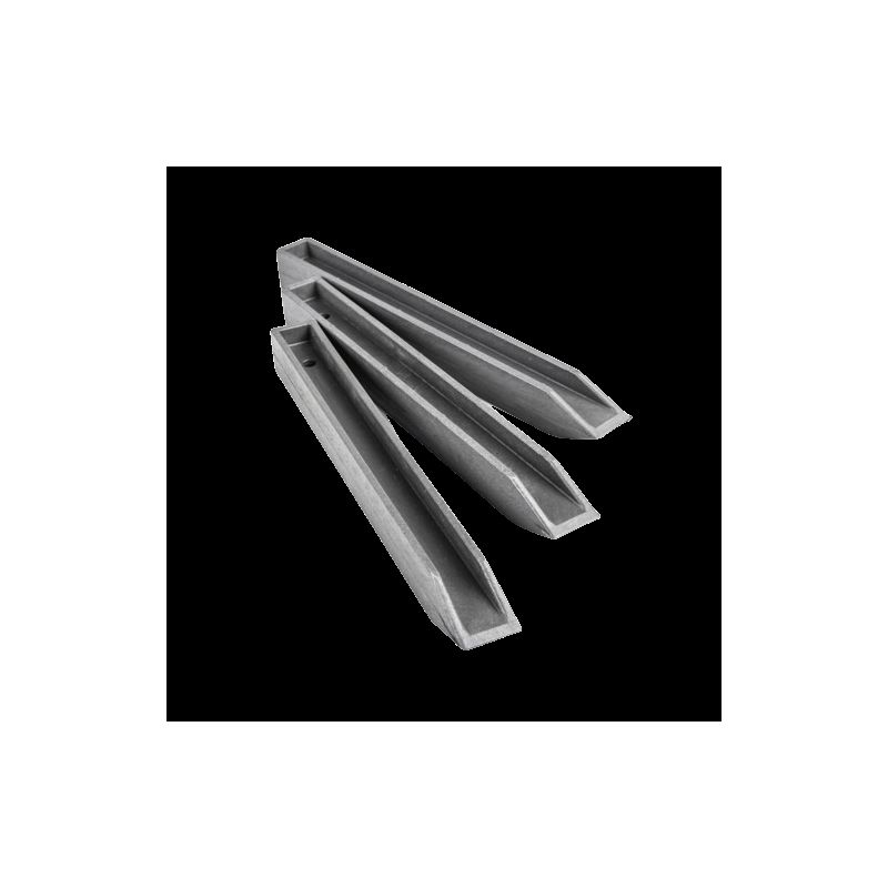 Piquets pour bordure Ecolat gris 38