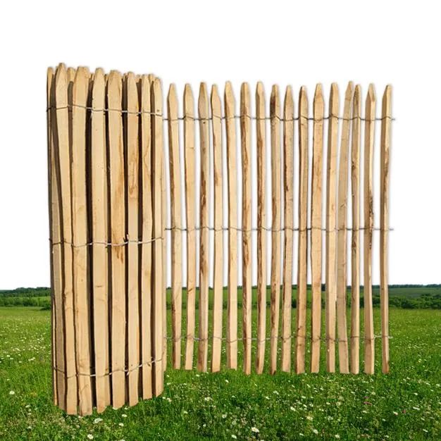 GANIVELLE CHATAIGNIER FENDUE HAUTEUR 150CM ÉCART 6