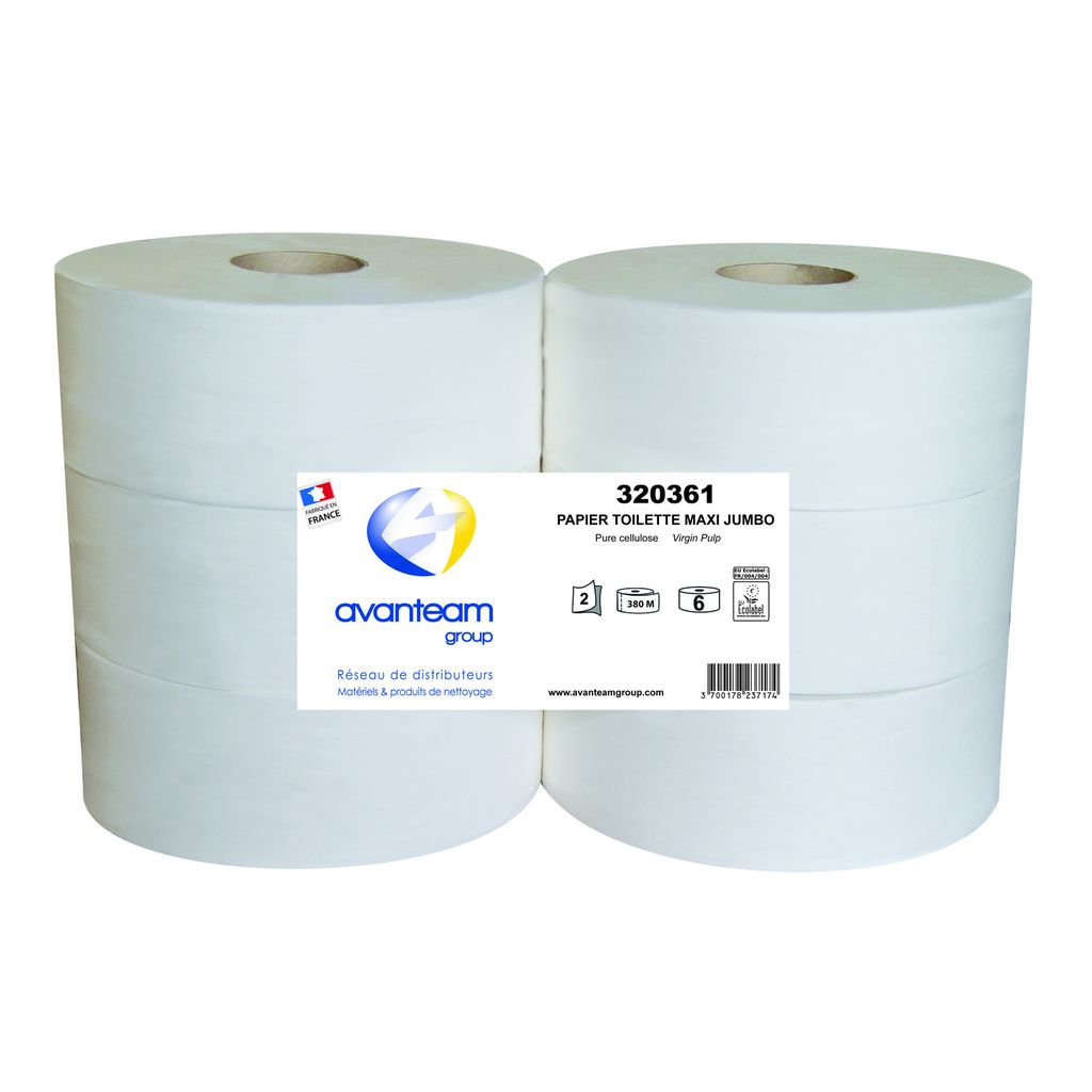 [027588] Bobines Maxi Jumbo 380m papier hygiénique