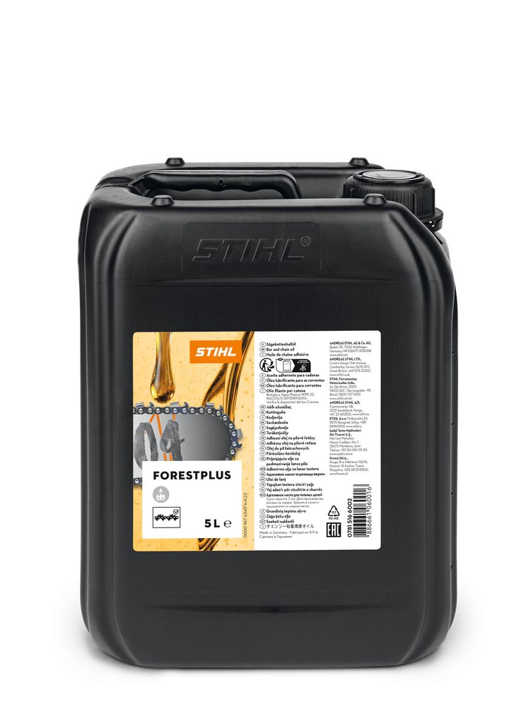 Huile chaîne adhésive ForestPlus 1L