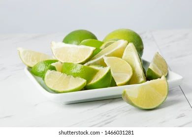 Lime plate obturée