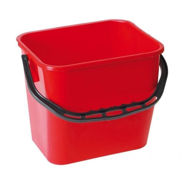 Seau rouge 12L