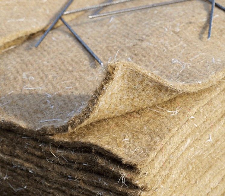Dalles 100% jute 1000 g/m² (1,00 m x 1,00 m)