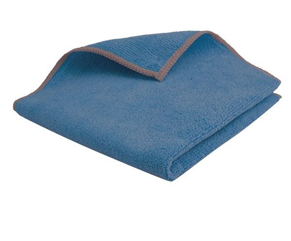 [HI62] LAVETTE MICROFIBRE BLEU PREMIUM 38*38
