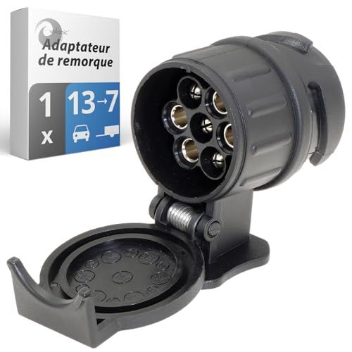 Adaptateur Prise Remorque 13/7 Fiches