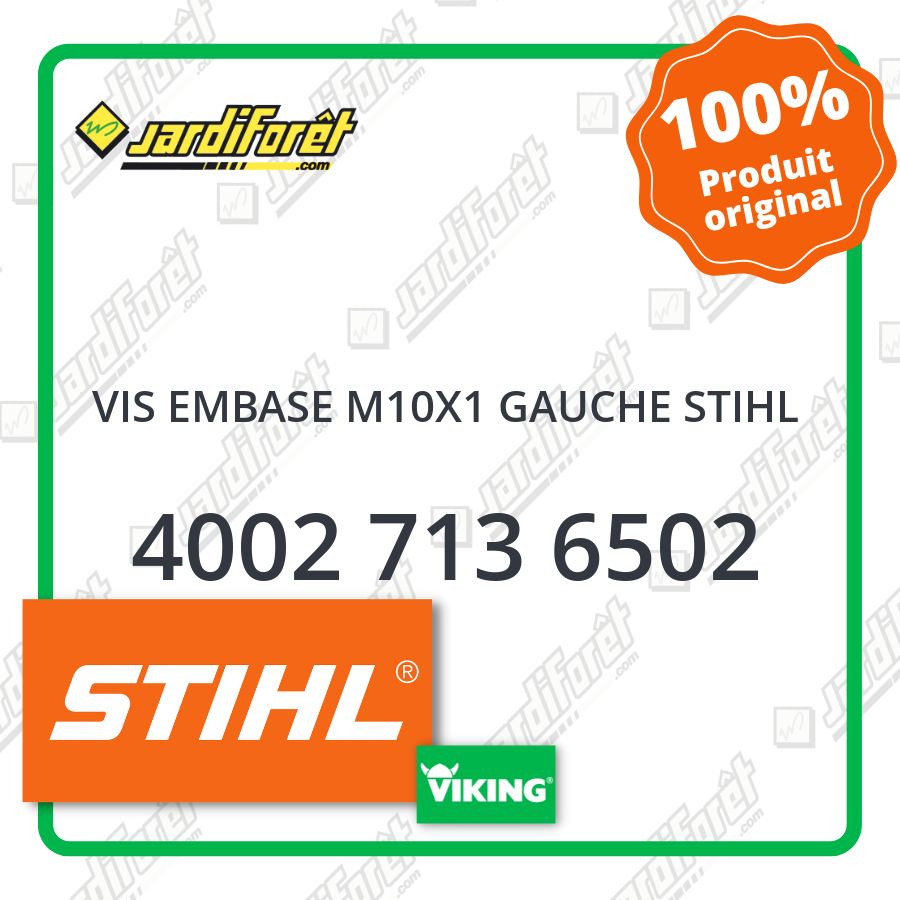 [40027136502] Vis embase M10x1 gauche