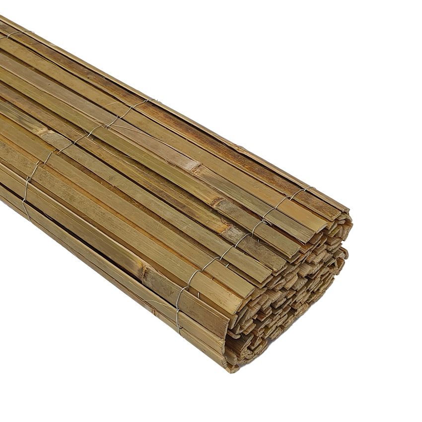 [CLOT-CANISSE- BAMBOUF-2X5-S] Canisse en Bambou fendu - Hauteur 2M, Largeur 5ML