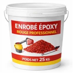 Enrobe Epoxy Rouge - Double Enrobage 25KG