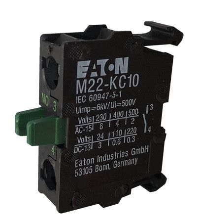 [ELNMV/0030] CONTACTEUR M22 KC 10 TYPE NO