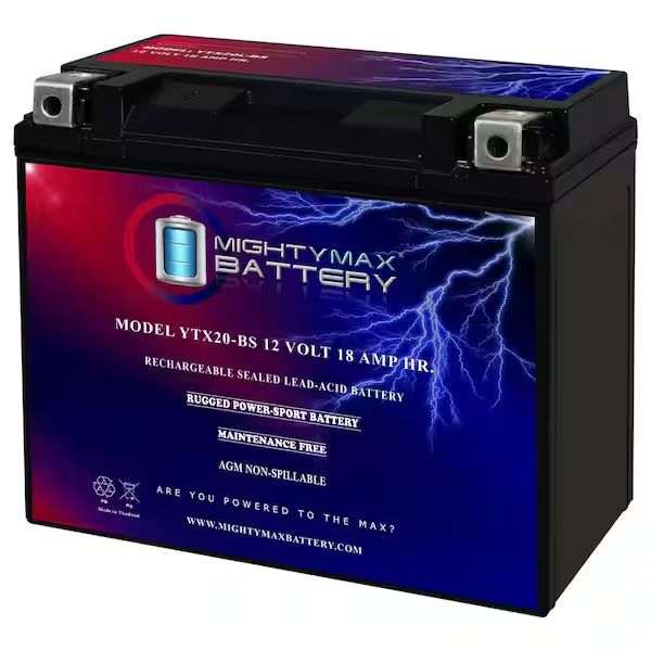 [SBA1812270KR] Batterie 12V 18Ah 270A