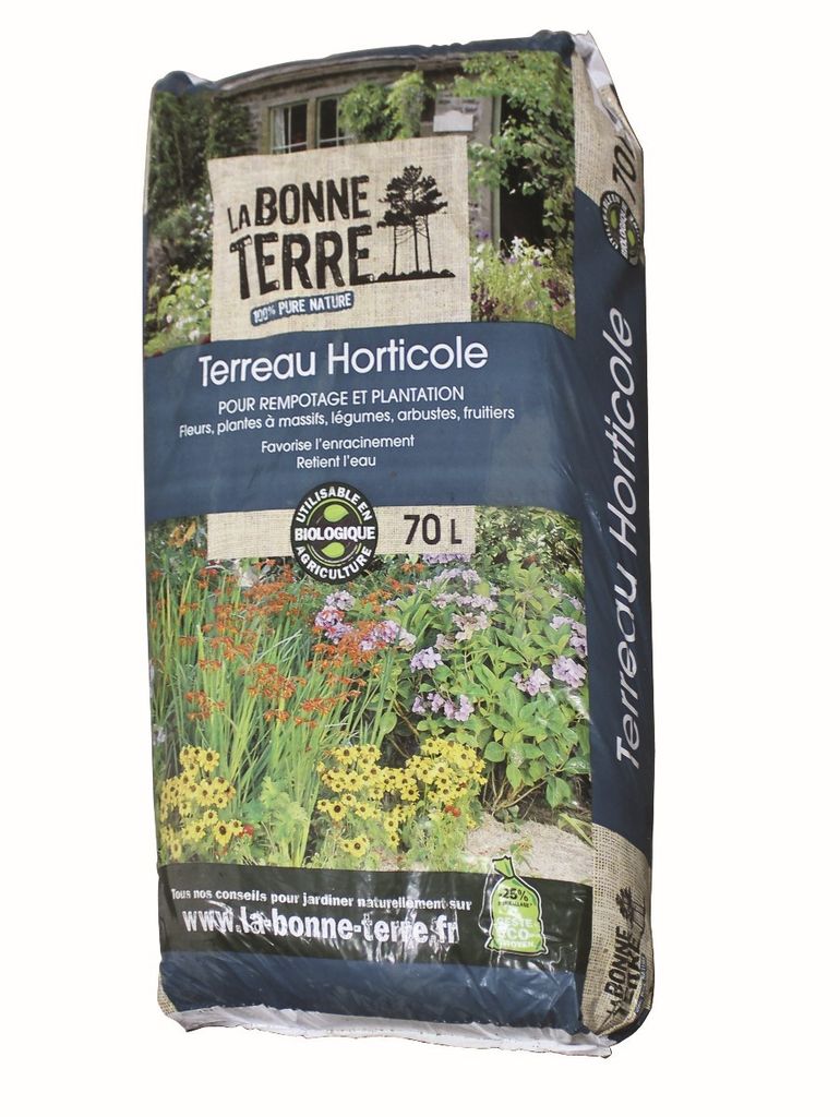 Terreau Horticole Caractère UAB Sac 70L