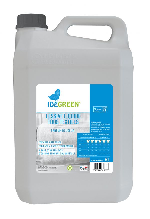 Lessive Liquide Tous Textiles Parfum Douceur 5L