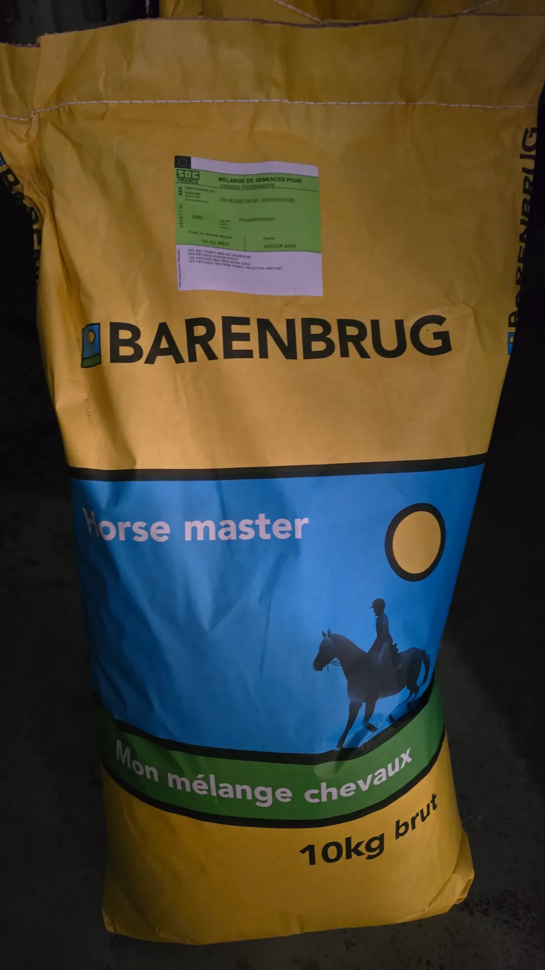 [GAZ-HORSEMASTER-10KG-B] Gazon Horsemaster 10 kg